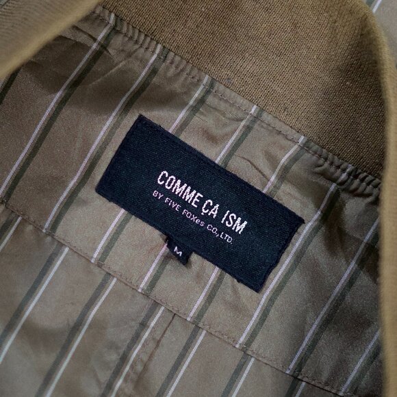 Comme Ca Ism Striped Bomber Jacket/ Size S - Picture 4 of 5